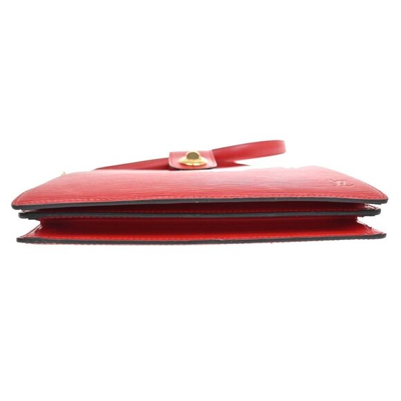 LOUIS VUITTON LV Capucines Shoulder Bag Epi Leather Red France M52347 34KB220 - Picture 3 of 14